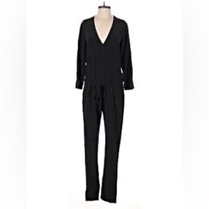 Mason women’s black long sleeve jumpsuit size 2